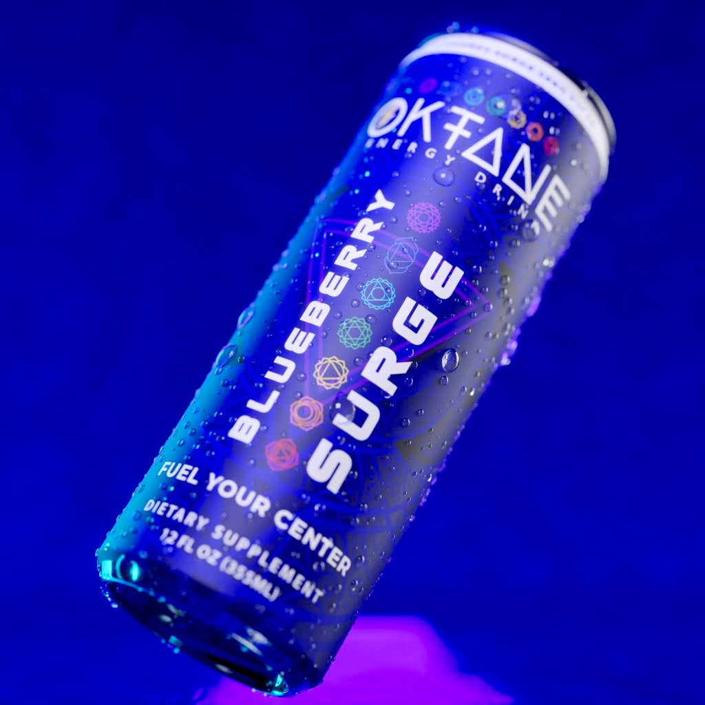 Blueberry -Lemonade, Sugar-Free Natural Energy Drink, Monk Fruit-Sweetened, Zero Calories, Clean Energy with 100mg Caffeine, Vegan, No Artificial Colors (6-Pack)