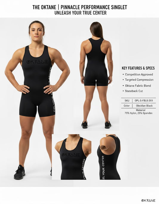 Women’s Oktane Weightlifting and Powerlifting Singlets