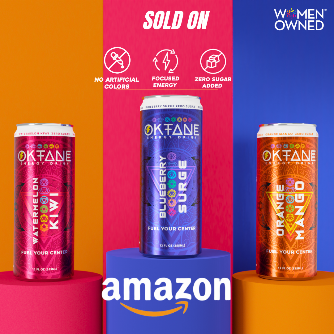 Blueberry -Lemonade, Sugar-Free Natural Energy Drink, Monk Fruit-Sweetened, Zero Calories, Clean Energy with 100mg Caffeine, Vegan, No Artificial Colors (6-Pack)