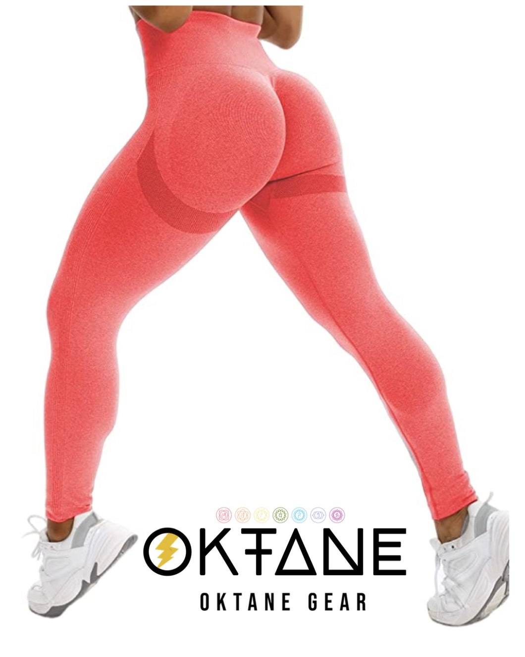 Oktane Gear Women High Waisted Seamless Leggings