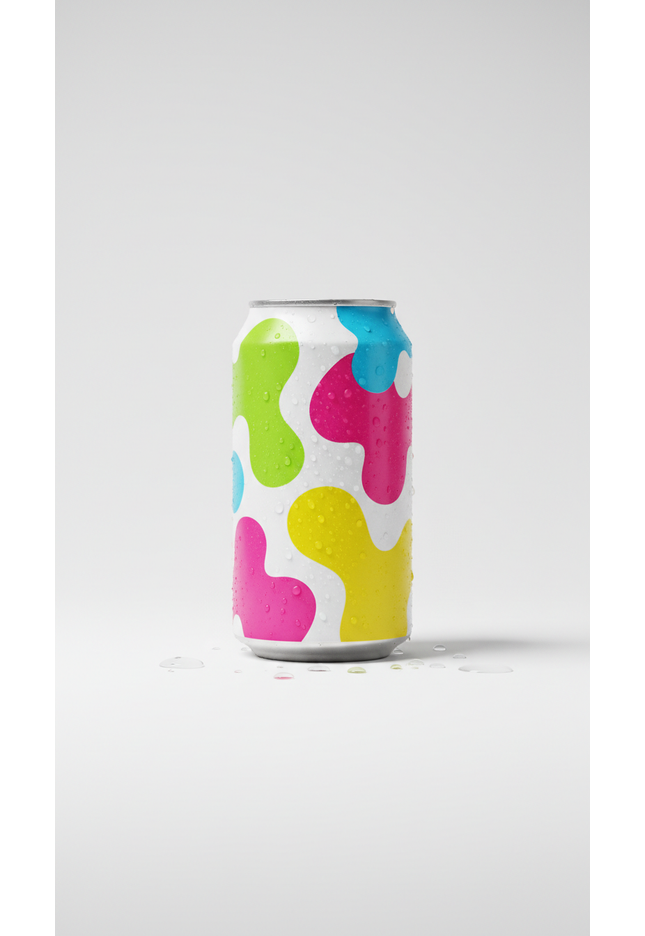 Sunny Citrus Pop-Art Can