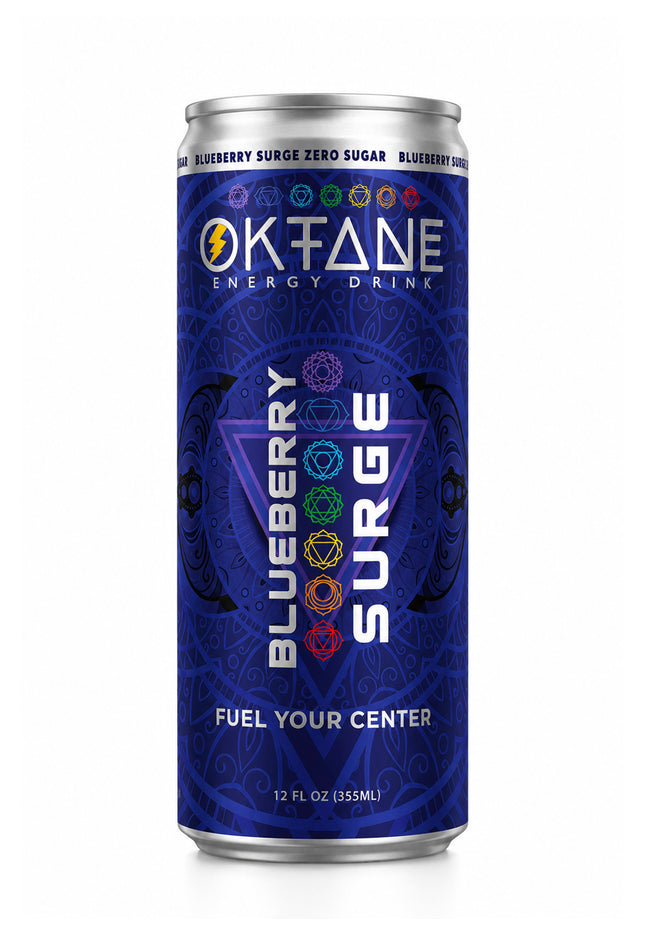 Blueberry -Lemonade, Sugar-Free Natural Energy Drink, Monk Fruit-Sweetened, Zero Calories, Clean Energy with 100mg Caffeine, Vegan, No Artificial Colors (6-Pack)