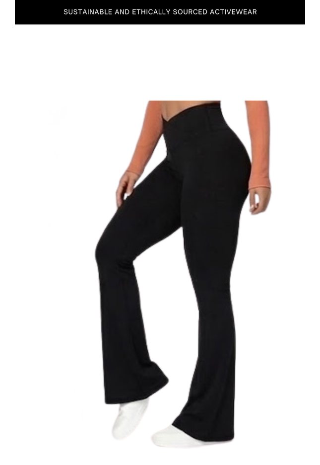 Oktane Gear — Tummy Control Flare Leggings | High Waist