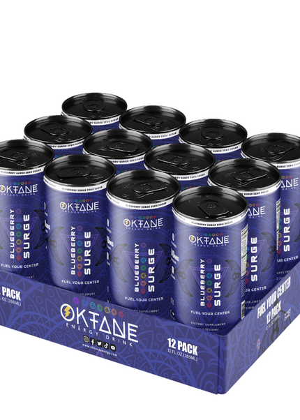 Blueberry -Lemonade, Sugar-Free Natural Energy Drink, Monk Fruit-Sweetened, Zero Calories, Clean Energy with 100mg Caffeine, Vegan, No Artificial Colors (6-Pack)