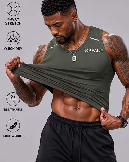 Oktane Gear Men's Quick Dry Training Tank Top