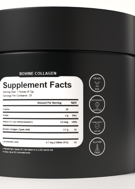 NEW Bovine Collagen -Unflavored-8oz /25 Servings