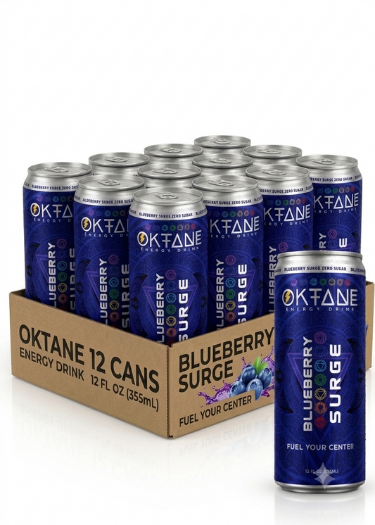 Blueberry Lemonade – Clean Energy Drink (12-Pack)