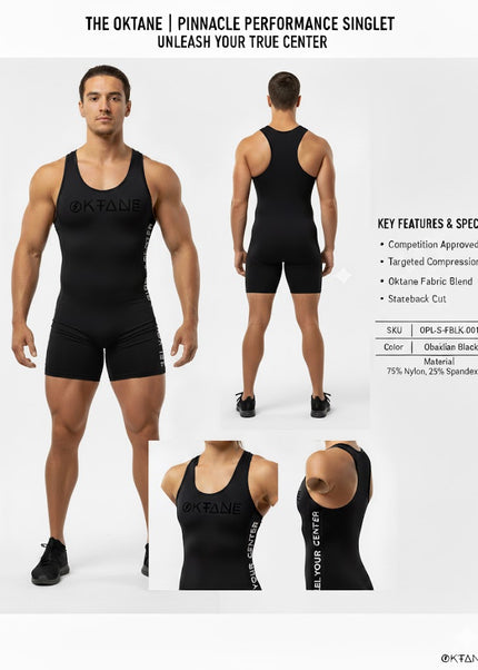 NEW Oktane Weightlifting and Powerlifting  Singlets