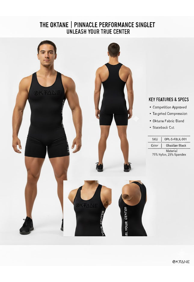 NEW Oktane Weightlifting and Powerlifting  Singlets