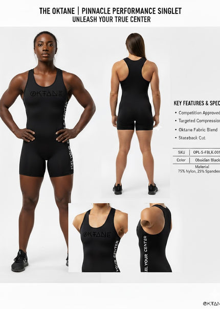 NEW- Women’s Oktane Weightlifting and Powerlifting  Singlets