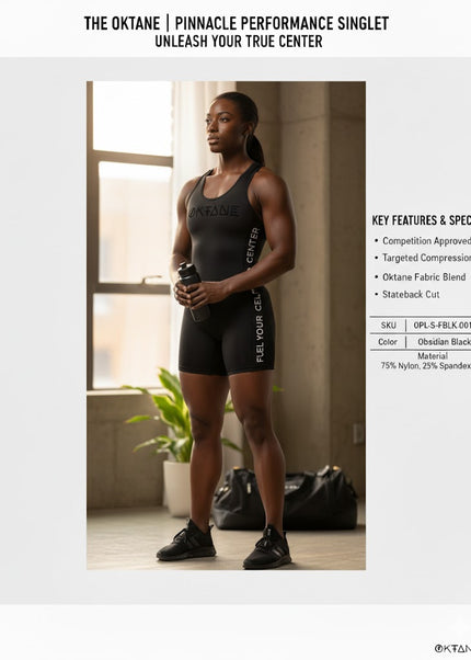 NEW- Women’s Oktane Weightlifting and Powerlifting  Singlets