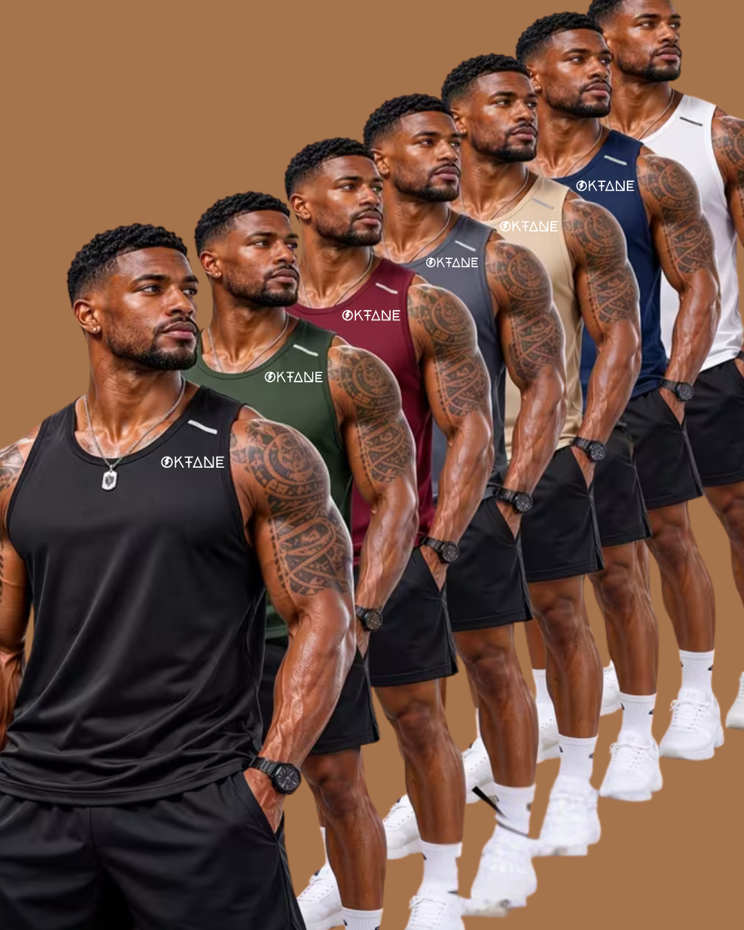 Oktane Gear Men's Quick Dry Training Tank Top