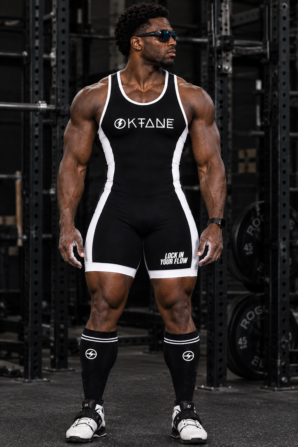 LOCKED IN -Men's Oktane Weightlifting and Powerlifting  Singlets