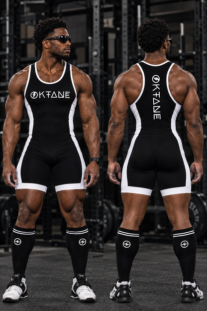 LOCKED IN -Men's Oktane Weightlifting and Powerlifting  Singlets