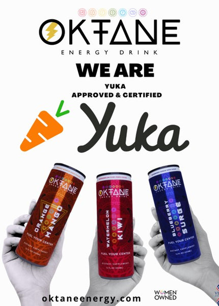 Watermelon Kiwi – Clean Energy Drink, Monk Fruit Sweetened, Zero Calories, Natural Caffeine (100mg), B Vitamins – Vegan & Sugar-Free (6-Pack)